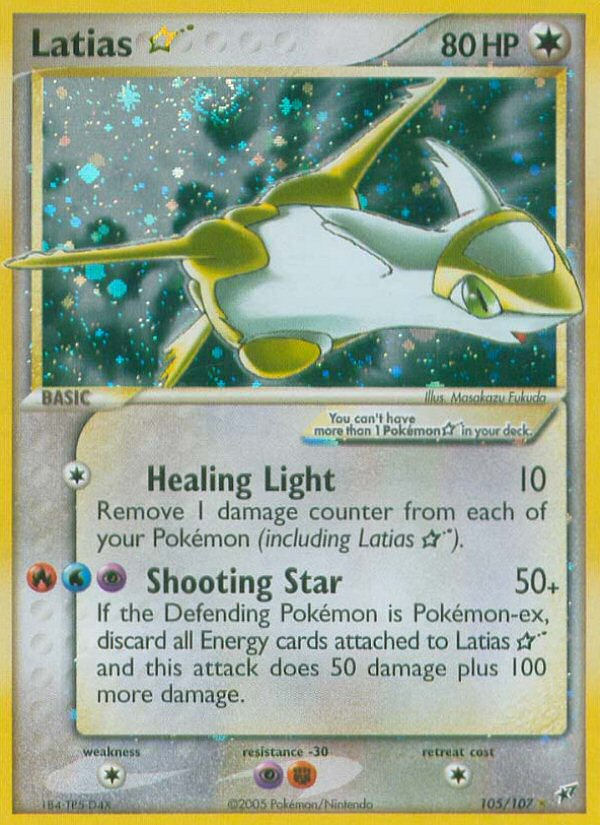 EX Deoxys Holo Latias #105/107