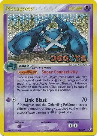 EX Deoxys Metagross #11/107 reverse holo