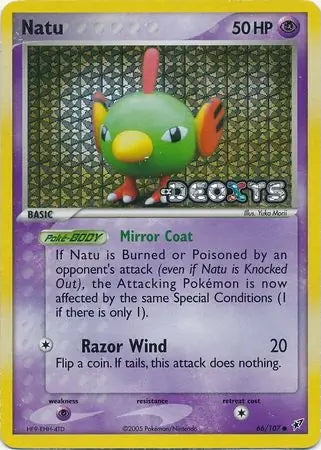 EX Deoxys Natu #66/107 reverse holo