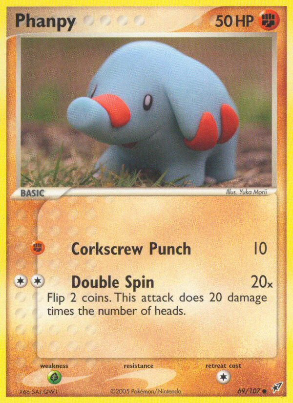 EX Deoxys Phanpy #69/107