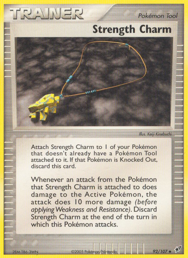 EX Deoxys Strength Charm #92/107
