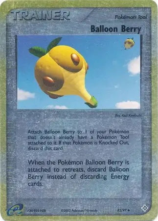 EX Dragon Balloon Berry #82/97 reverse holo