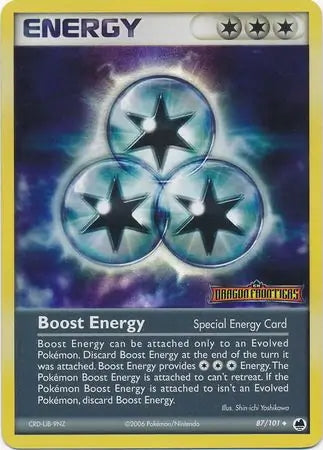 EX Dragon Frontiers Boost Energy #87/101 reverse holo