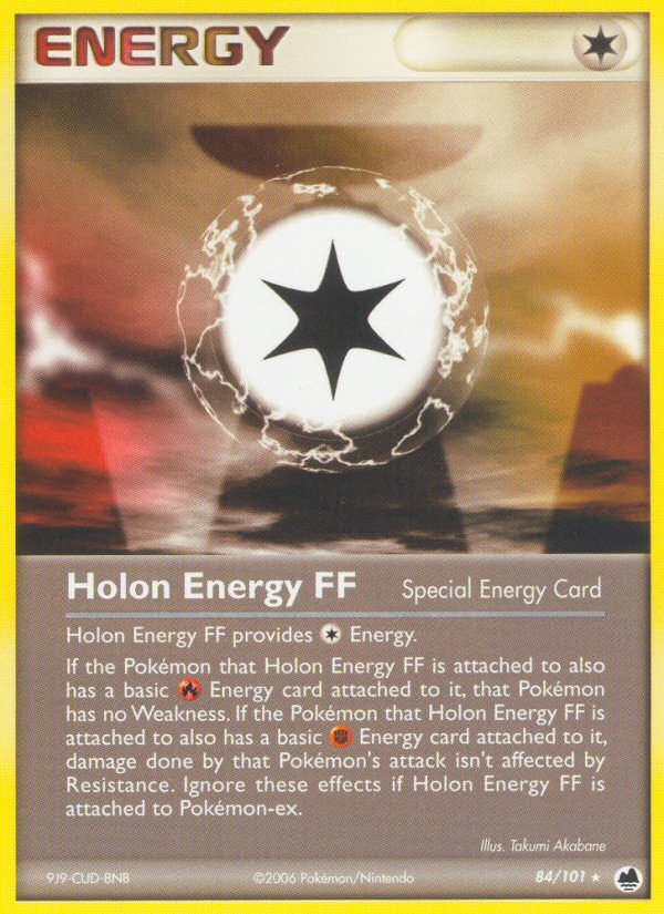EX Dragon Frontiers Holon Energy FF #84/101