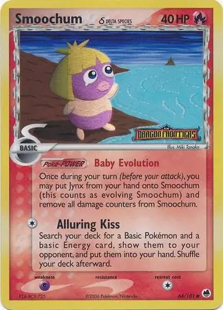 EX Dragon Frontiers Taillow #64/101 reverse holo