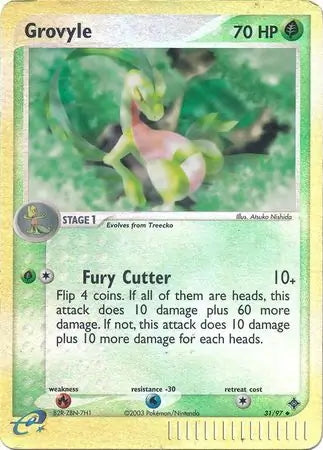 EX Dragon Grovyle #31/97 reverse holo