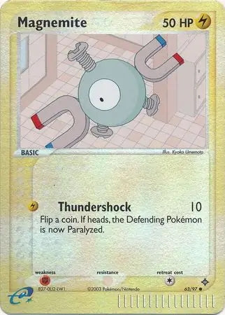 EX Dragon Magnemite #63/97 reverse holo