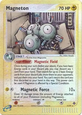 EX Dragon Magneton #17/97 reverse holo