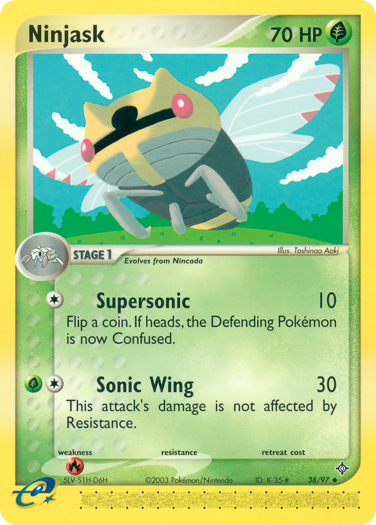 EX Dragon Ninjask #38/97