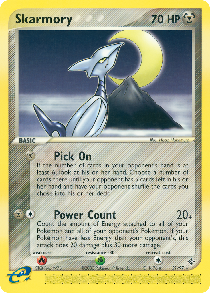 EX Dragon Skarmory #21/97