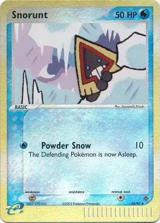 EX Dragon Snorunt #44/97 reverse holo