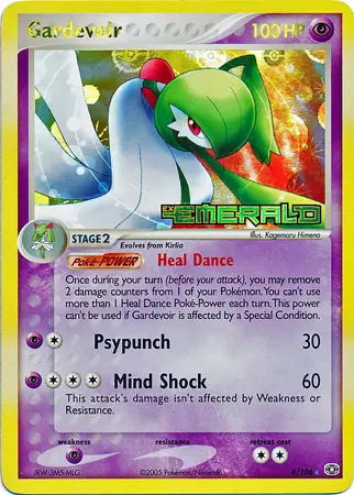 EX Emerald Gardevoir #4/106 reverse holo