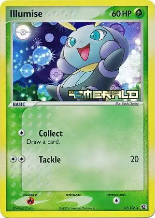 EX Emerald Illumise #32/106 reverse holo