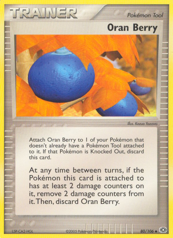 EX Emerald Oran Berry #80/106