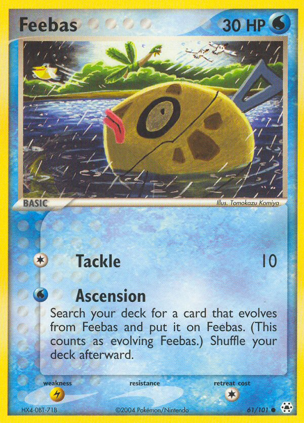 EX Hidden Legends Feebas #61/101