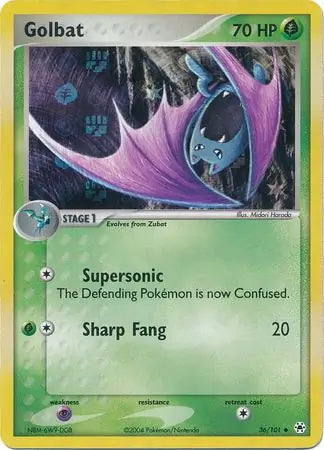 EX Hidden Legends Golbat #36/101 reverse holo