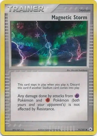 EX Hidden Legends Magnetic Storm #91/101 reverse holo