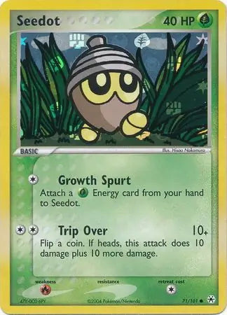 EX Hidden Legends Seedot #71/101 reverse holo