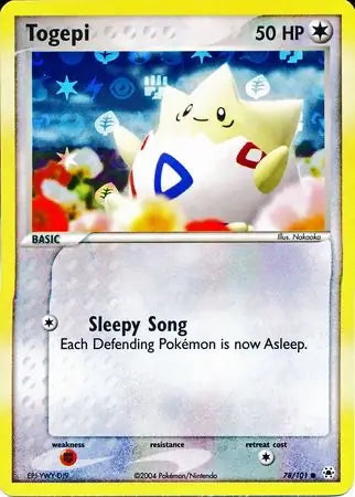 EX Hidden Legends Togepi #78/101 reverse holo