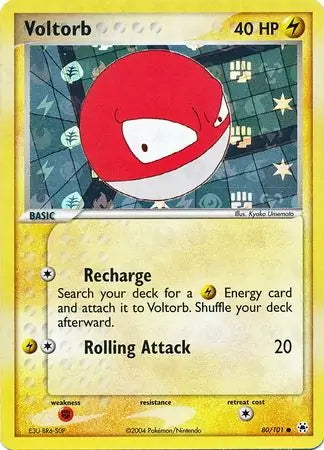EX Hidden Legends Voltorb #80/101 reverse holo