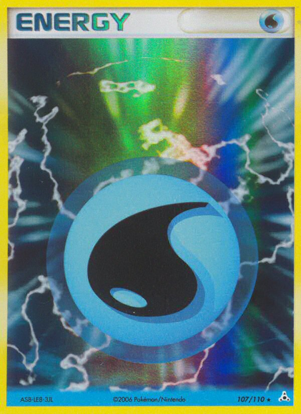 EX Holon Phantoms Holo Water Energy #107/110
