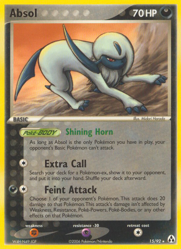 EX Legend Maker Absol #15/92