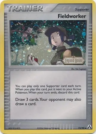 EX Legend Maker Fieldworker #73/92 reverse holo