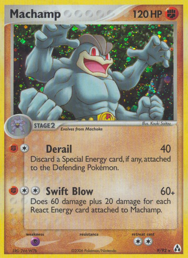 EX Legend Maker Holo Machamp #9/92