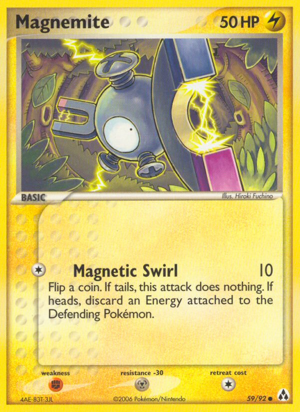 EX Legend Maker Magnemite #59/92