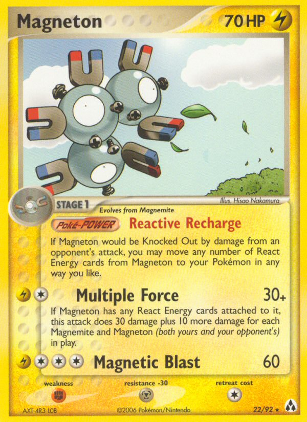 EX Legend Maker Magneton #22/92