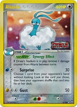 EX Power Keepers Altaria #2/108 reverse holo