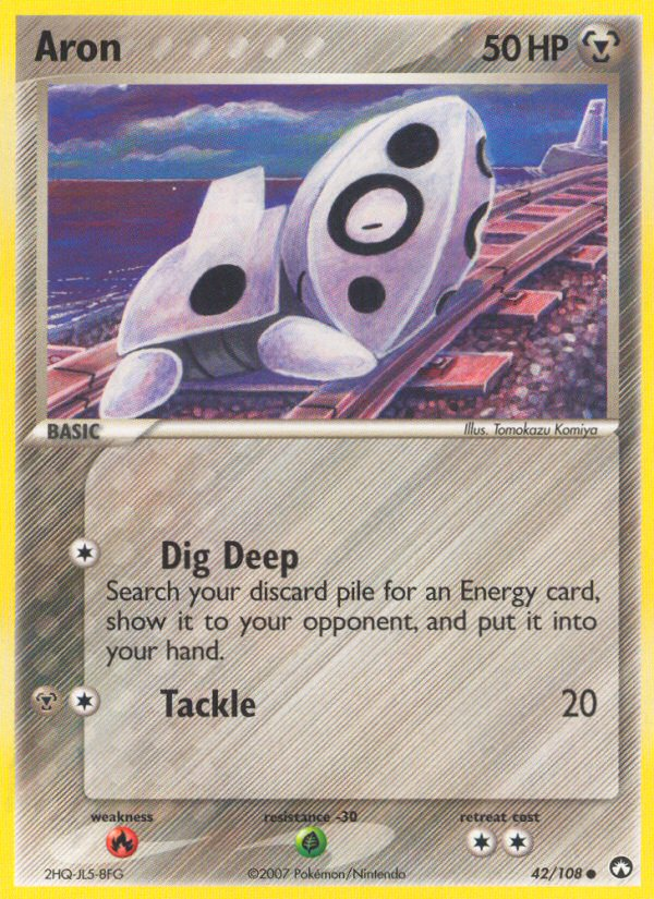 EX Power Keepers Aron #42/108
