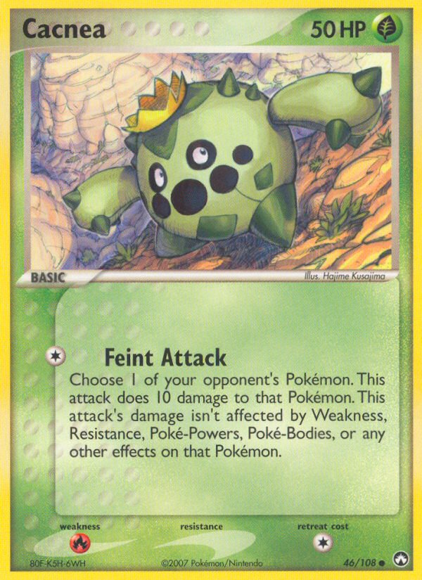 EX Power Keepers Cacnea #46/108