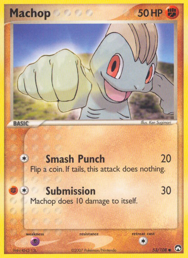 EX Power Keepers Machop #53/108