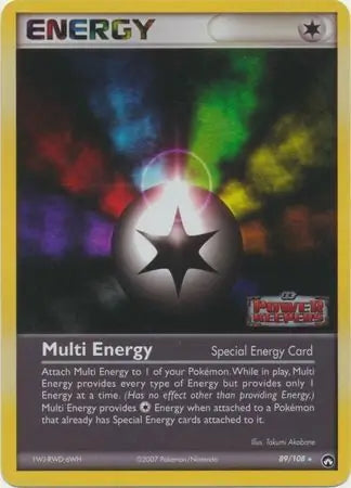 EX Power Keepers Multi Energy #89/108 reverse holo