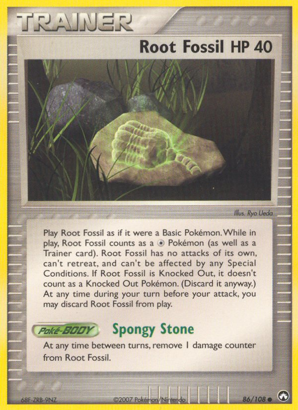 EX Power Keepers Root Fossil #86/108