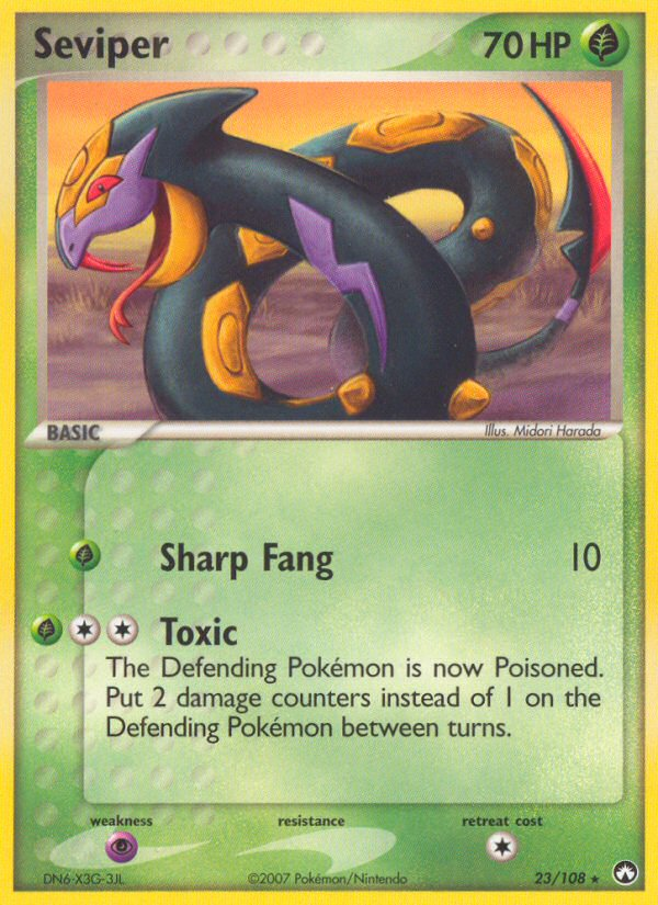 EX Power Keepers Seviper #23/108