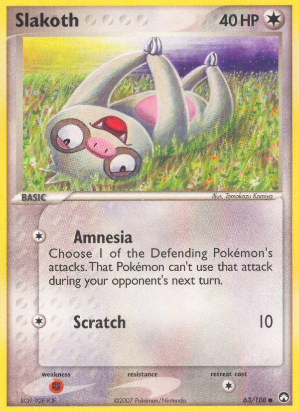 EX Power Keepers Slakoth #63/108