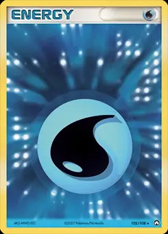 EX Power Keepers Water Energy #105/108 reverse holo