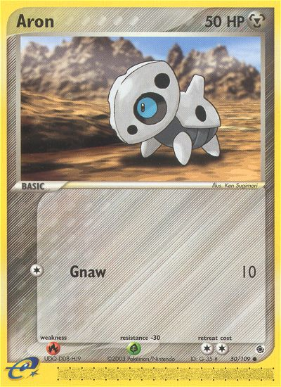 EX Ruby&Sapphire Aron #50/109