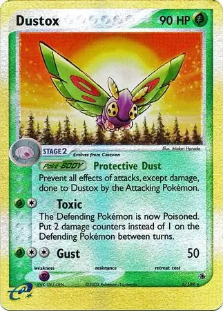 EX Ruby&Sapphire Dustox #6/109 reverse holo