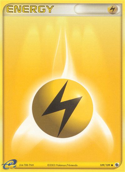 EX Ruby&Sapphire Lightning Energy #109/109