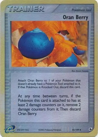 EX Ruby&Sapphire Oran Berry #85/109 reverse holo