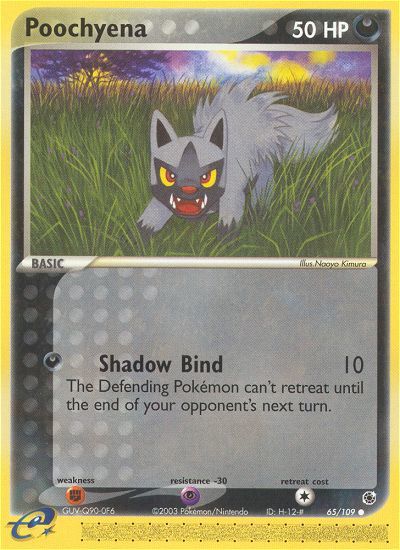 EX Ruby&Sapphire Poochyena #65/109