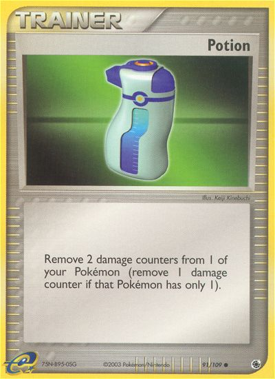 EX Ruby&Sapphire Potion #91/109