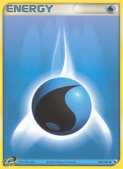 EX Ruby&Sapphire Water Energy #106/106