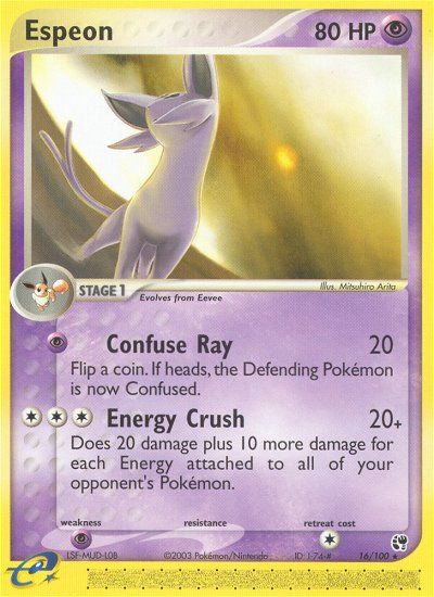 EX Sandstorm Espeon #16/100