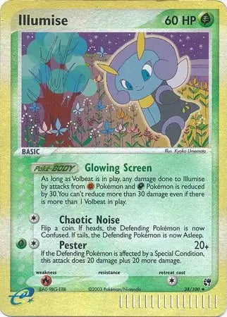 EX Sandstorm Illumise #38/100 reverse holo