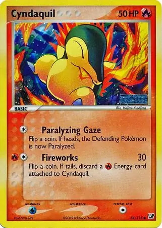 EX Unseen Forces Cyndaquil #54/115 reverse holo