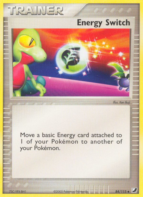 EX Unseen Forces Energy Switch #84/115